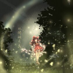 hakurei reimu from touhou
