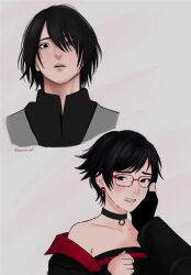 uchiha sarada from naruto (series)