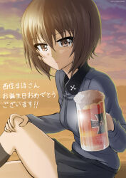 nishizumi maho from girls und panzer by tonan leopard