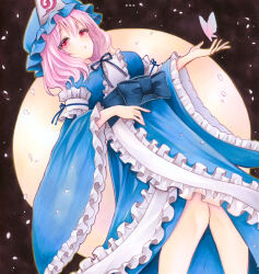 saigyouji yuyuko from touhou