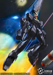 unicorn gundam banshee from gundam by nagi-kaze