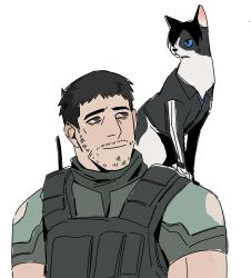 chris redfield from resident evil