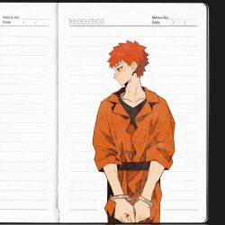 emiya shirou from fate/stay night by momo 007