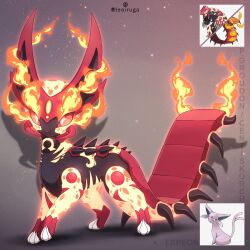 centiskorch from pokemon by leoiruga