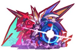 omega (mega man) from mega man (series) by nakayama tooru
