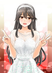 haruna (kancolle) from kantai collection