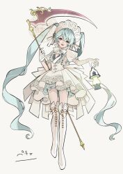 hatsune miku from vocaloid