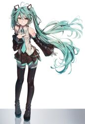 hatsune miku from vocaloid