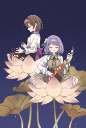 tsukumo benben from touhou by katsuragi atori