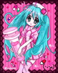hatsune miku from koiiro byoutou (vocaloid)