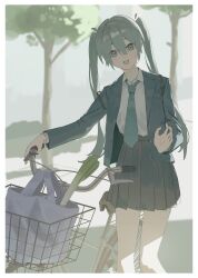 hatsune miku from vocaloid