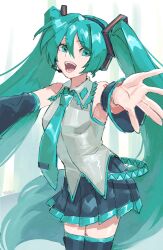 hatsune miku from vocaloid