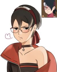 uchiha sarada from boruto: naruto next generations