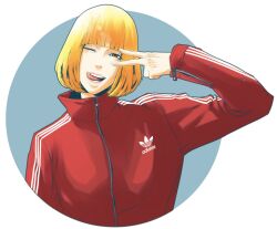 midorikawa hana from adidas by achandraws