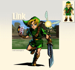 link from the legend of zelda by max kay