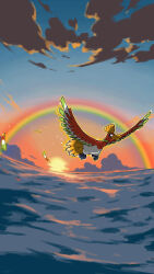 ho-oh from pokemon by blacknirrow