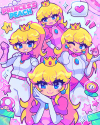 princess peach from super mario bros.