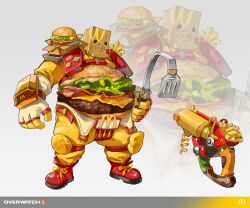 roadhog (overwatch) from mcdonald's