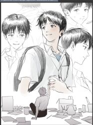 ikari shinji from neon genesis evangelion
