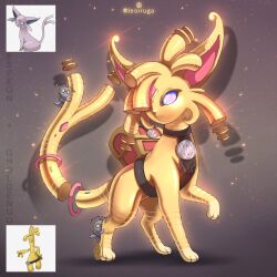 espeon from pokemon by leoiruga