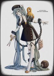 hatsune miku from vocaloid