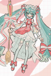 hatsune miku from vocaloid