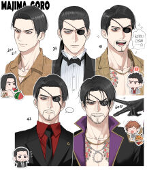majima goro from ryuu ga gotoku (series)