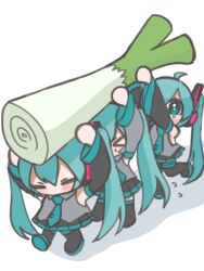 hatsune miku from vocaloid