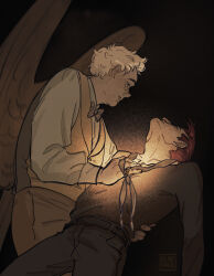 aziraphale (good omens) from good omens