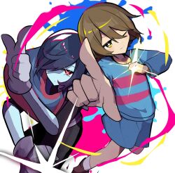 frisk (undertale) from undertale