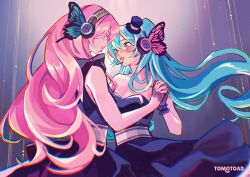 hatsune miku from magnet (vocaloid)