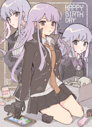kirigiri kyoko from danganronpa: trigger happy havoc
