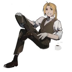 edward elric from fullmetal alchemist
