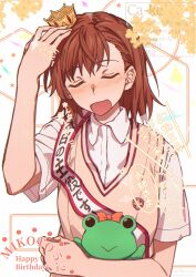 misaka mikoto from toaru kagaku no railgun by paperca-ke