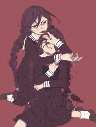 fukawa toko from danganronpa: trigger happy havoc by ezroseven