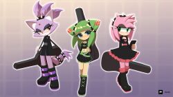 amy rose from sonic (series)