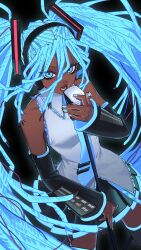 hatsune miku from vocaloid