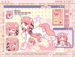 momo (nikki) from my little pony