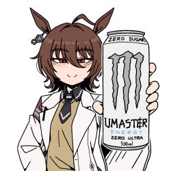 agnes tachyon (umamusume) from monster energy