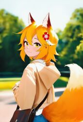 senko (sewayaki kitsune no senko-san) from sewayaki kitsune no senko-san