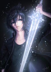 noctis lucis caelum from final fantasy by elyadead
