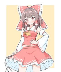 hakurei reimu from touhou by zenji029