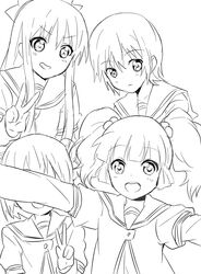 akaza akari from yuru yuri by maruki (punchiki)