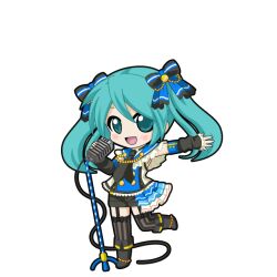 hatsune miku from vocaloid