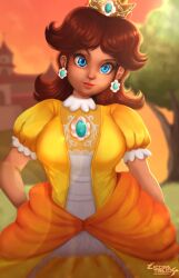 princess daisy from super mario bros.