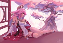 yae miko from genshin impact