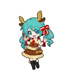 hatsune miku from christmas