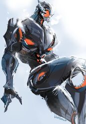 ultron from avengers (series) by nizaen