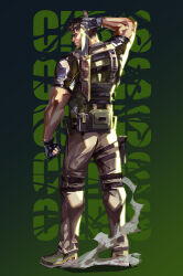 chris redfield from resident evil