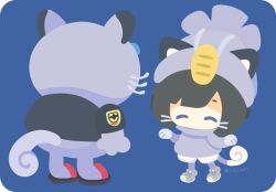 alolan meowth from pokemon by rizu (rizunm)